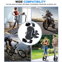100mph militaire Anti-secousse Scooter vélo électrique moto support de téléphone portable Anti Vibration