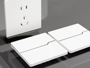 Công tắc đèn tường điện kiểu hiện đại cổ điển, mặt trắng, kiểu 86, nút nhấn, trang trí gương pha lê, dải trang trí - Product Image 2