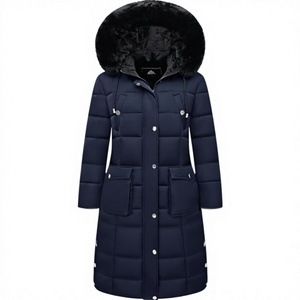 Women's Lightweight <b>Packable</b> Hooded Winter Quilted Puffer <b>Jacket</b> Detachable Sleeves Hat Zipper Closure Waterproof - Product Image 1