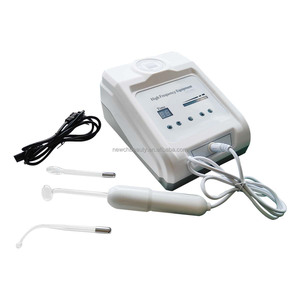 Sản phẩm mới loại bỏ mụn đầu đen chuyên nghiệp công cụ làm đẹp da mặt di động tần số cao Facial Wand máy với 3 ống - Product Image 4