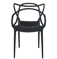 Chaise en plastique en forme d'oreilles de chat - Design unique