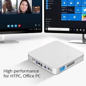 XCY <span class=keywords><strong>Intel</strong></span> <span class=keywords><strong>Core</strong></span> i7 1255U RS232 COM Win10 Win11 portátil WIFI Mini PC ordenador HTPC para oficina con ventilador - Product Image 4