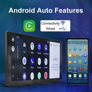 Reproductor inteligente portátil Carplay inalámbrico Radio automática Radio FM Estéreo de coche con pantalla táctil de 9 pulgadas con Android <span class=keywords><strong>Auto</strong></span> - Product Image 5