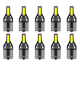 lámpara de cola 306 Suppliers-Luces LED de Interior para coche, lámpara T10 W5W, 194, 168, para Peugeot 307, 206, 207, 306, 308, 406, 508, 307, 406, 3008, 2008, 5008, 301, 10 Uds.
