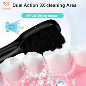 OEM Étui de voyage personnalisé pour brosse à dents électrique ultrasonique pliable Type-C Chargement IPX7 étanche 15 jours d'autonomie pour usage domestique - Product Image 6