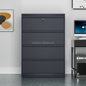 Hiện Đại <span class=keywords><strong>4</strong></span>-Hai Lớp Ngang Kim Loại Ngăn Kéo Tủ Có Thể Điều Chỉnh Cho Nhà Văn Phòng Trường Phòng Ngủ Cho Phòng Khách Siêu Thị Sử Dụng - Product Image 4