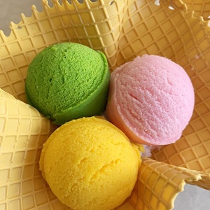 ขนมปลอม แพนเค้ก เค้ก ไอศกรีม ช้อน ขนมหวาน ของว่าง ขนมเค้กผลไม้ทรงกลมสไตล์ยุโรป ของตกแต่งคริสต์มาส - Product Image 5