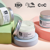 OME&ODE Ensemble de crèmes déodorantes véganes rafraîchissantes, anti-transpiration et nourrissantes pour le corps, contrôle des odeurs sous les aisselles