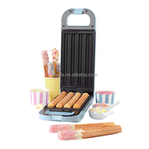 Appareil de cuisine électrique Aifa, appareil commercial pour la maison, machine à churros, mini <span class=keywords><strong>gaufrier</strong></span> portable avec <span class=keywords><strong>plaques</strong></span> multiples en option pour les enfants - Product Image 3