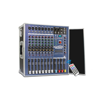 MIC-AX860 amplificateur de mélangeur de puissance professionnel à 8 voies mélangeur DJ professionnel 16 Types mélangeurs de cartes son Audio à effet numérique