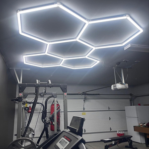 Luci di lavoro a Led esagonale a nido d'ape per auto 220v collegabili per autosalone stazione di bellezza cura luci di dettaglio - Product Image 5
