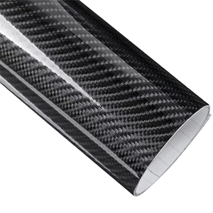 Fast Delivery 1.52*17m <strong>Black</strong> Forged Carbon Fiber Vinyl <strong>Wrap</strong> with Good Price - Product Image 1