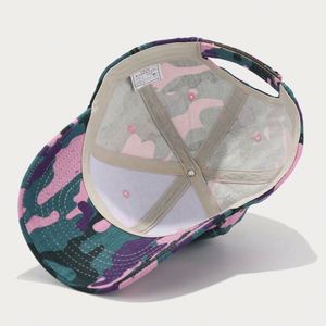 2024 Summer New Camo Baseball Cap Women's Summer Outdoor <b>Sunscreen</b> Visor Casual Sports Cap - Product Image 6