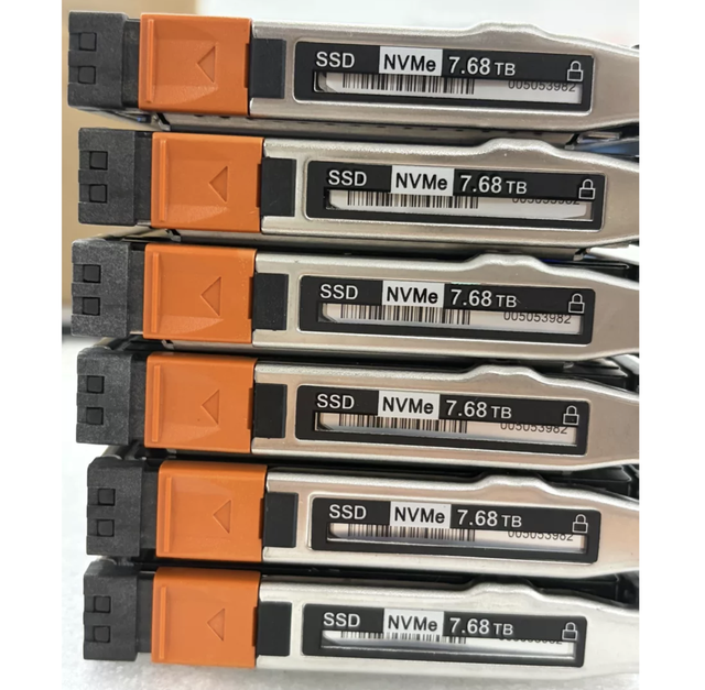 For DELLEMC 7.68TB NVMe SSD 0M2CDF PCIe Gen4 U.2 SSD
