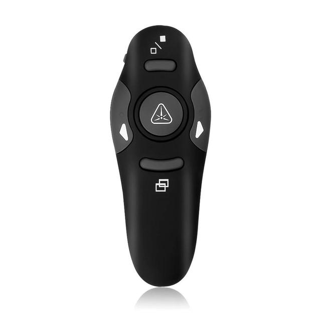 Factory Price 2.4Ghz RF USB Wireless Red Laser Flashlight Presenter with 20m Range AAA Battery Remote Control