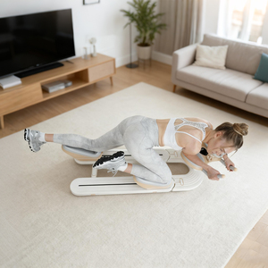 Máquina <span class=keywords><strong>de</strong></span> Ejercicio Silenciosa para el Hogar, Equipo <span class=keywords><strong>de</strong></span> Fitness ABS para Mujeres, para Escalar y Gatear, Entrenamiento <span class=keywords><strong>de</strong></span> Cuerpo Completo con Monitor LCD - Product Image 4