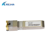 HILINK 10G-T RJ45 SFP Modul Transceiver Serat Optik Tembaga 10Gb/s 30M FTTX