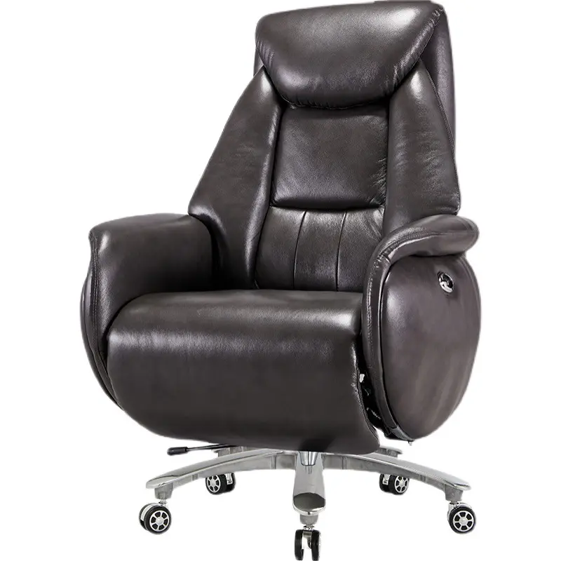 2023 nouveau fauteuil fauteuil fauteuil inclinable de loisirs fauteuil de bureau en cuir à roulettes pour salon