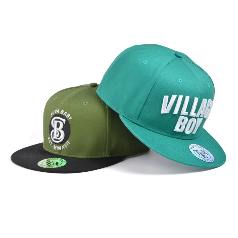 High Quality gorras hip hop custom 3d embroidery logo fashion snapback cap 6panel flat brim snapback hats