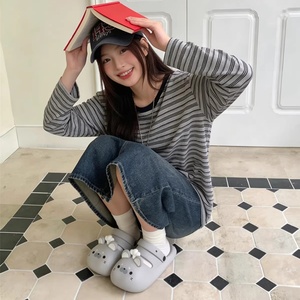 รองเท้าแตะผู้หญิง XIXITIAO ลายการ์ตูน<span class=keywords><strong>สิงโต</strong></span>ทะเลน่ารัก สไตล์แมรี่เจน พื้นหนา กันลื่น ปิดนิ้วเท้า เหมาะสำหรับใส่กลางแจ้ง ทำจากวัสดุ EVA นุ่ม - Product Image 6