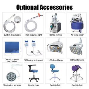 Medical <strong>Dental</strong> <strong>Chair</strong> <strong>Unit</strong> on <strong>Sale</strong> Full Set Clinic <strong>Chair</strong> with Leather High Quality <strong>Dental</strong> Equipment - Product Image 4