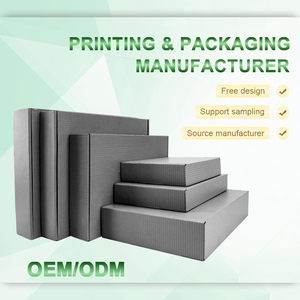 Scatola di carta Oem scatola di imballaggio in carta ondulata riciclabile Gift Mailing Mailer spedizione Logo personalizzato scatola di carta per regalo - Product Image 4