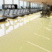Revêtement de sol en résine époxy à haute résistance à la compression avec sable de quartz coloré, peinture époxy sans joint pour surface à base de ciment
