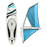 Planche de surf gonflable avec Logo personnalisé avec voile, fabricant professionnel préféré