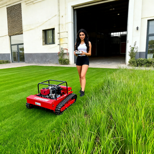 Machines de jardinage pour l'aménagement paysager, tondeuse à gazon à bobine télécommandée 100, tondeuse à gazon, tondeuse à gazon à chenilles, coupe-herbe, tondeuse à gazon à essence diesel - Product Image 4