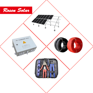 Sistema <span class=keywords><strong>Solar</strong></span> Híbrido de 20kw, Conjunto Completo <span class=keywords><strong>con</strong></span> Batería de Litio de Respaldo, Actualización Paralela, Instalación en Techo para Hogar y Negocios - Product Image 2