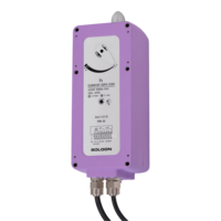 ExS6061SF-15DFK-1/230V - Actionneur de registre coupe-feu et anti-fumée antidéflagrant, retour par ressort en 1 seconde, 15 Nm, marche/arrêt, 230 V