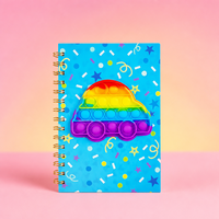 Carnet de planification personnalisé à spirale, rose, couverture rigide, objectifs quotidiens et hebdomadaires, impression dorée, OEM ODM, vente en gros