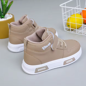 <span class=keywords><strong>Sneakers</strong></span> <span class=keywords><strong>alte</strong></span> alla moda per bambini e bambine, scarpe sportive casual piatte per bambini - Product Image 5
