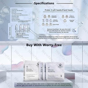 2024 New 8 in 1 Hydrodermabrasion Hydra Machine Face Care Skin H2O2 Hydrotion Professional Facial Machines Manufacturer - Product Image 4