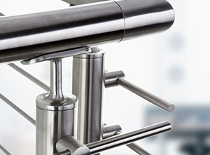 Ringhiera in Vetro con Supporti in Acciaio Inox SS 304 316 per Balconi, Balaustre, Corrimano, Scale, Accessori Hardware Fai-da-Te - Product Image 4