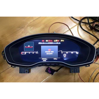 Digital Cluster Virtual kokpit untuk Audi LCD Panel instrumen pemutar Multimedia mobil layar pengukur kecepatan dasbor