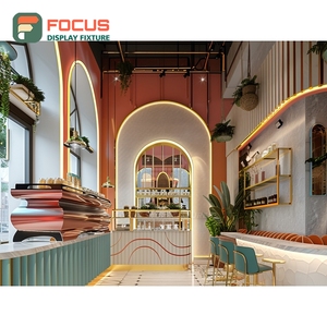 ตู้โชว์กาแฟระดับมืออาชีพ สีขาว สำหรับบริการบาริสต้า ตู้โชว์สินค้าคาเฟ่ - Product Image 1