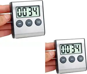 Factory Household Kitchen Laboratory Multipurpose Strong Magnet Countdown Digital Clock Timer