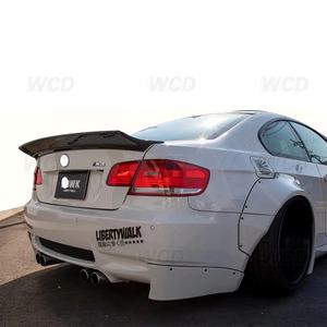 Комплект кузова в стиле LB для BMW 3 серии <span class=keywords><strong>E92</strong></span> M3 Передний Задний бампер задний спойлер накладка на колесные арки для <span class=keywords><strong>E92</strong></span> M3 LB широкий обвес - Product Image 5