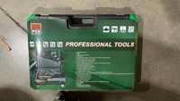Kit d'outils à main pour la maison, 180 pièces, boîte à outils, jeu de clés à douilles, clé à cliquet, kit d'outils à main professionnel, jeu de douilles, mécanique automobile