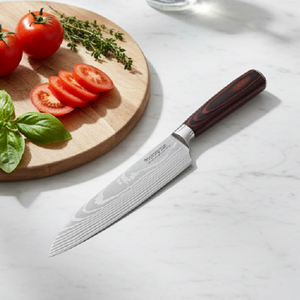 Juego <span class=keywords><strong>de</strong></span> Cuchillos <span class=keywords><strong>de</strong></span> Cocina con Patrón Damasco, Cuchillo <span class=keywords><strong>de</strong></span> Acero Inoxidable Afilado, Cuchillo para Rebanar, Cuchillo Profesional para Cocinar, Juego <span class=keywords><strong>de</strong></span> 10 Cuchillos <span class=keywords><strong>de</strong></span> <span class=keywords><strong>Chef</strong></span> - Product Image 4