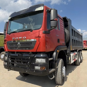 Camion benne d'occasion Sinotruk Howo TX371 de haute qualité, 6x4, 371 CV, moteur diesel Euro3, bonnes performances, camion-benne d'occasion. - Product Image 1