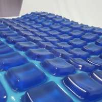 Bestseller Sommer-Kühlkissen Umweltfreundliches Antibakterielles Gel-Memory-Foam-Nackenkissen Hochwertiges Aqua-Gel für Camping und Hotelgebrauch