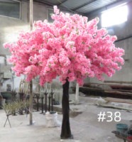 Décoration pour fêtes anniversaire Saint Valentin Bouquet de fleurs et arbre fleur artificielle grande plante décor à la maison fleur de table blanche