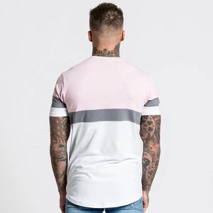 เสื้อยืดออกกำลังกายของผู้ชาย,เสื้อแขนสั้นทรงสลิมฟิตกีฬาขนาดใหญ่ออกแบบโลโก้ได้ตามต้องการ - Product Image 2