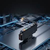 Amplificateur de fibre optique universel à double affichage numérique ultra-rapide pour l'automatisation industrielle DC12-24V ES-HD11
