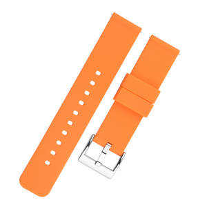 Correa de Silicona de Alta Calidad para Reloj Inteligente, Suave, Transpirable, Elástica, de Liberación Rápida, Correa Universal de Goma para Reloj, Blanca y Rosa - Product Image 2