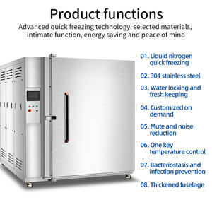 Preço de Fábrica para Freezer Rápido de Baixa Temperatura com Nitrogênio Líquido para Cozinha Comercial - Product Image 5