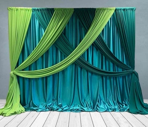 Heavy Duty 10ft by 10ft Adjustable Double Crossbar Backdrop <strong>Stand</strong> Extra Stable Aluminum <strong>Pipe</strong> and Drape System for Stage Wedding - Product Image 4