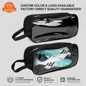Paquete <span class=keywords><strong>de</strong></span> 2 zapatos <span class=keywords><strong>de</strong></span> fútbol impermeables a prueba <span class=keywords><strong>de</strong></span> polvo, <span class=keywords><strong>bolsa</strong></span> <span class=keywords><strong>de</strong></span> transporte, <span class=keywords><strong>bolsa</strong></span> <span class=keywords><strong>de</strong></span> almacenamiento <span class=keywords><strong>para</strong></span> tacos <span class=keywords><strong>de</strong></span> fútbol, <span class=keywords><strong>bolsa</strong></span> <span class=keywords><strong>de</strong></span> zapatos con ventana transparente - Product Image 1